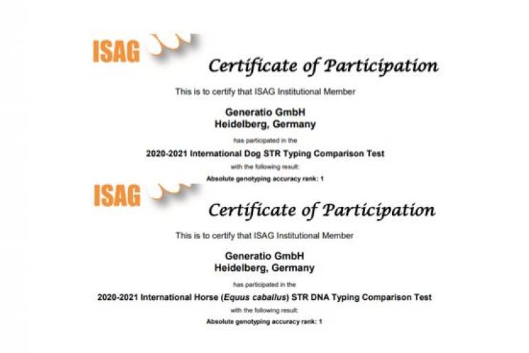 2020/21 ISAG both Certificates